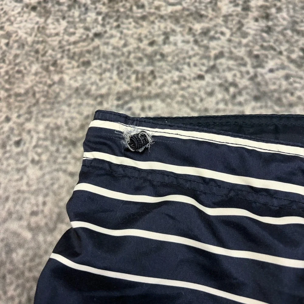 VTG Y2K Ocean Pacific Board Shorts Mens Medium Striped Surf Skater Swim Trunks